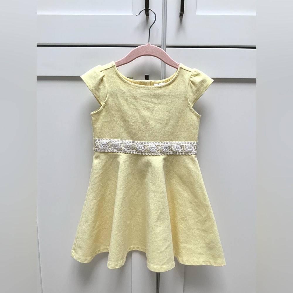 Janie and Jack lace trim dress